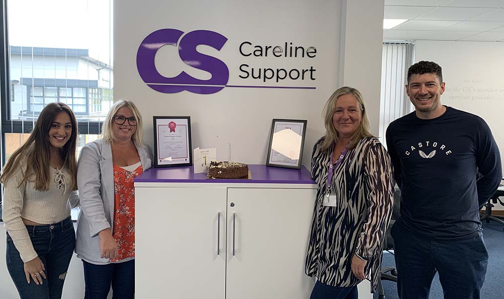 Careline Support Colleagues celebrate reaching 100_000 calls by their first anniversary 