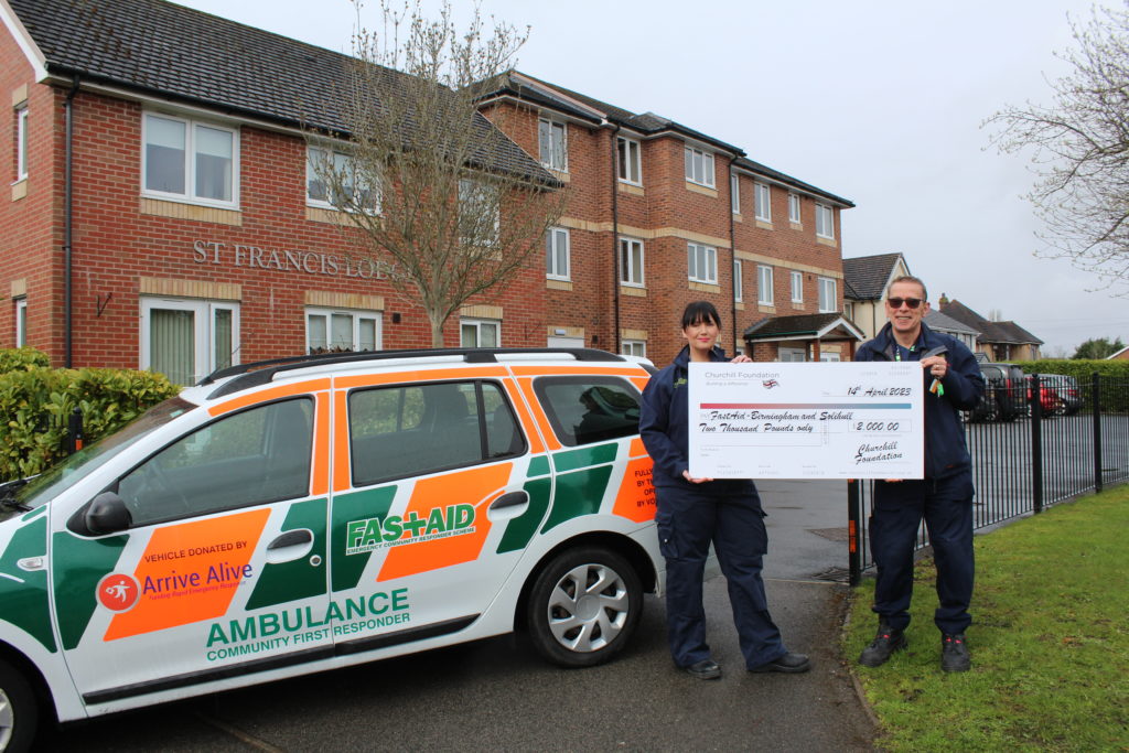 Community First Responder retires after saving lives for 25 years -  Leicestershire Live