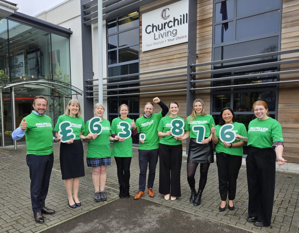 Churchill celebrates raising over £63,000 for Macmillan in 2024!