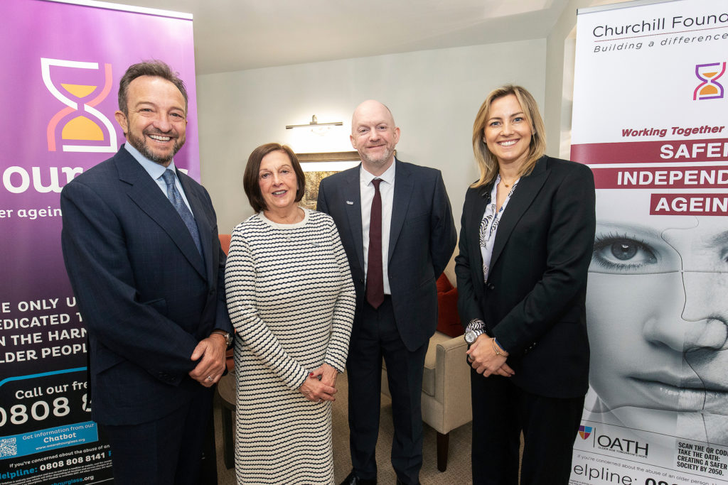 Churchill Foundation partners with Hourglass to promote safer ageing in the UK